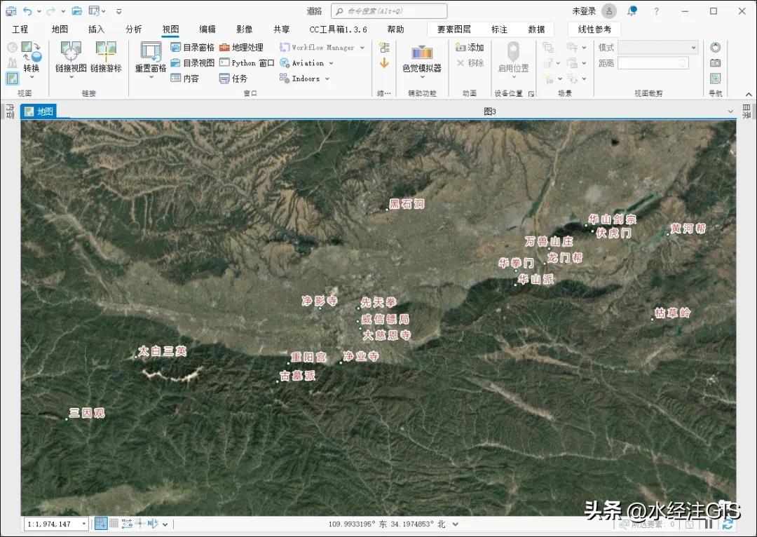 金庸小说门派地点SHP矢量数据_金庸小说全集下载_金庸武侠地理坐标分布